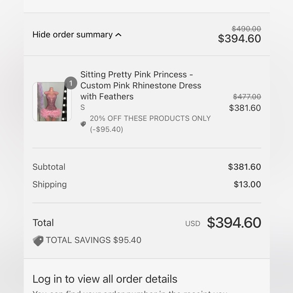 BIRTHDAY DRESS - Picture 2 of 4